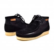 British Collection "Walkers"-Black Leather and Suede