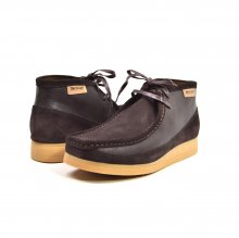 British Collection"New Castle"-Brown Suede and leather