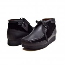 British Collection"New Castle"-Black Leather and Suede