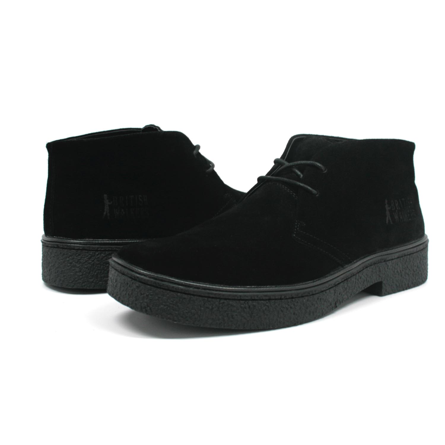 black chukka boots