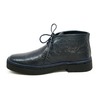 Classic Playboy Chukka Boot  Navy Ostrich Leather