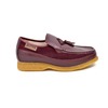 British Collection Brooklyn I Burgundy Leather and Suede