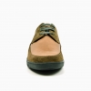 British Collection "Bristols" Olive Suede and Tan Leather