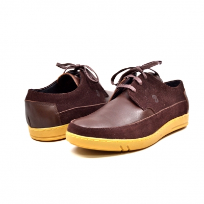 British Collection "Bristols" Brown Suede and  Leather