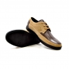 British Collection "Bristols" Tan Suede and Brown Leather