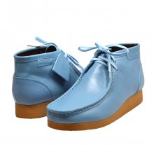 British Collection "New Castle 2"-Sky Blue Leather