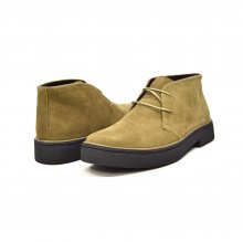 Classic Playboy Chukka Boot Olive Suede