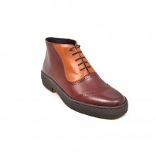 British Collection Playboy Wingtips1 Limitd-Two Tone Oxblood/Tan