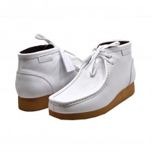 British Collection "New Castle 2"-White Leather