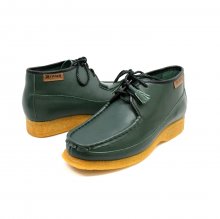 British Collection Knicks Green Leather
