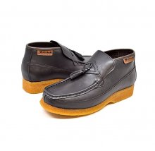 British Collection Classic Brown Leather Slip-on with Tassle