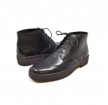 British Collection Wingtip Limited-all Black Leather