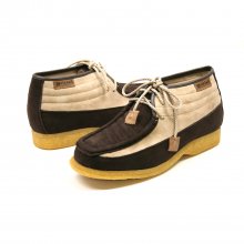 British Collection-Castle-Beige/Bwn High Top Lace up