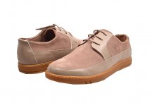 British Collection "Westminster" Beige Leather and Suede
