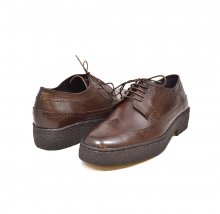 British Collection Wingtips lowcut Brown Leather