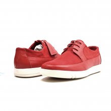 British Collection "Westminster" Red Leather and Suede