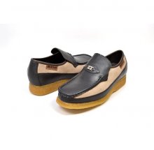 British Collection Power 1 Brown/Tan Leather and Suede