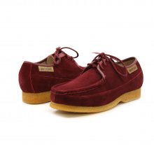 British Collection Crown-Burgundy Suede