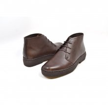 British Collection Playboy Original High Top Brown Leather
