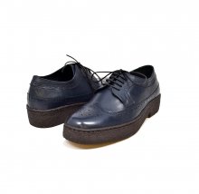 British Collection Wingtips lowcut Navy Leather