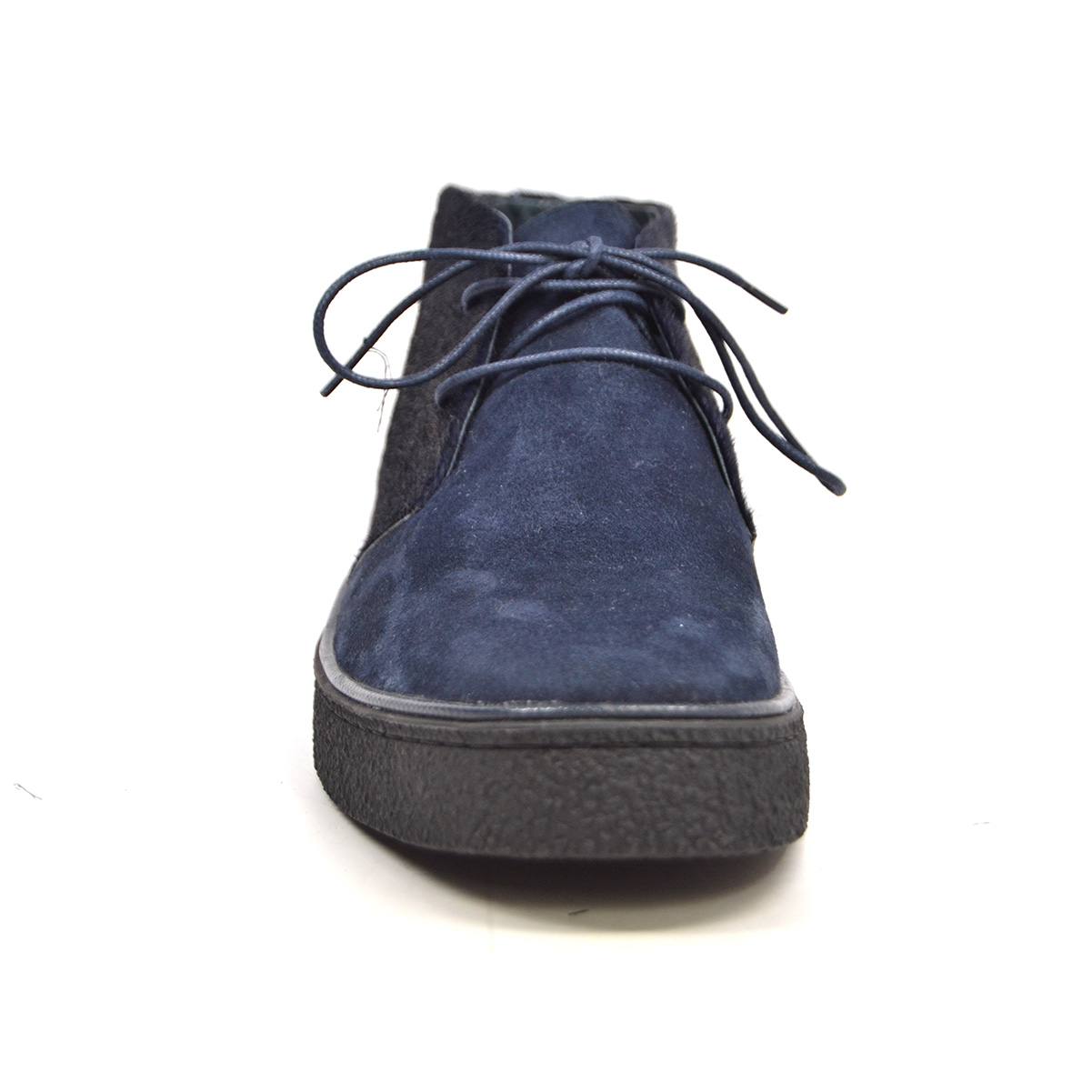 Classic Playboy Chukka Boot Two Tone Navy Suede and Pony Skin [1226-61 ...