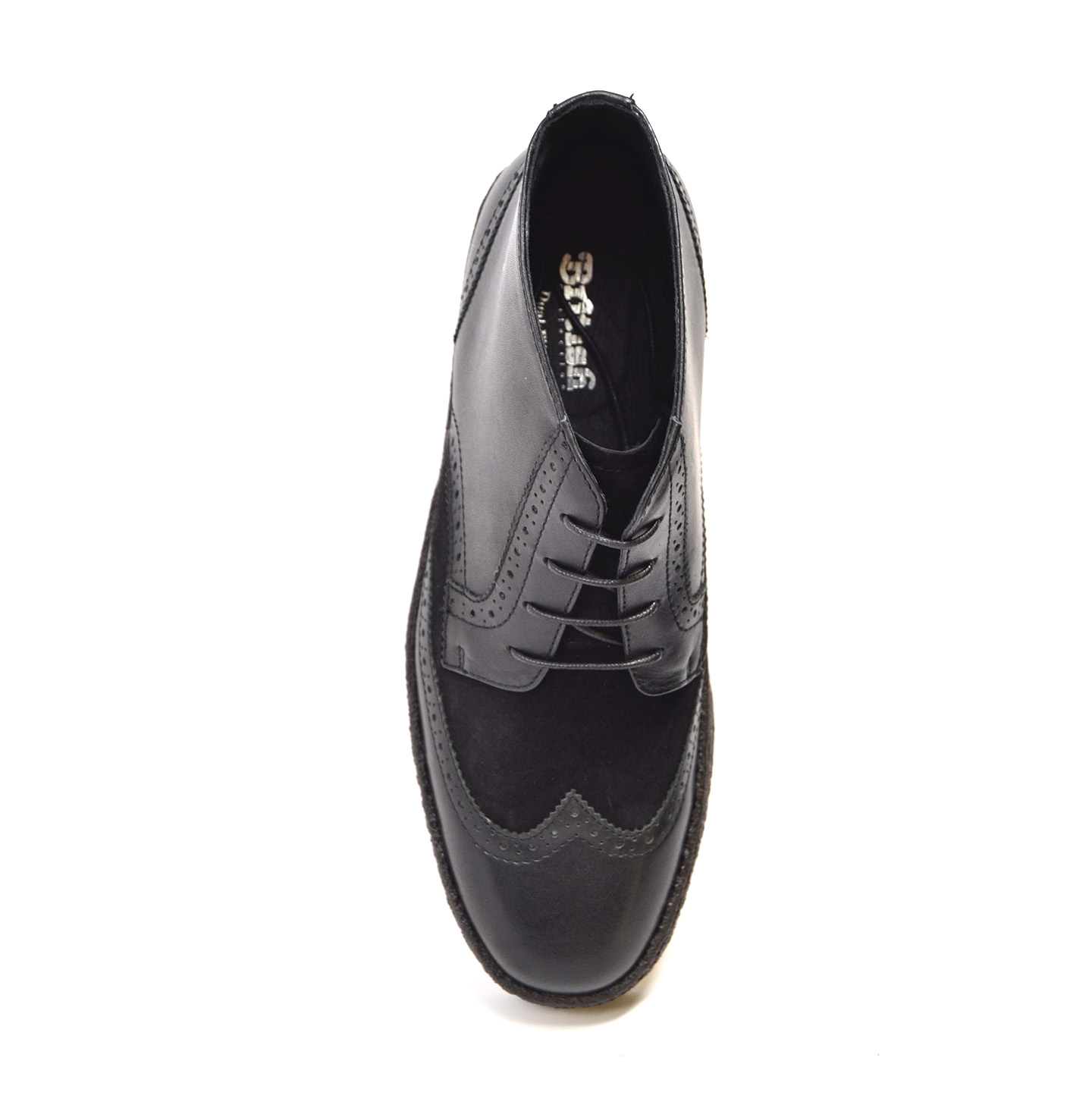 British Collection Wingtip Two-Tone Limited Black Leather/Suede [2000-3 ...