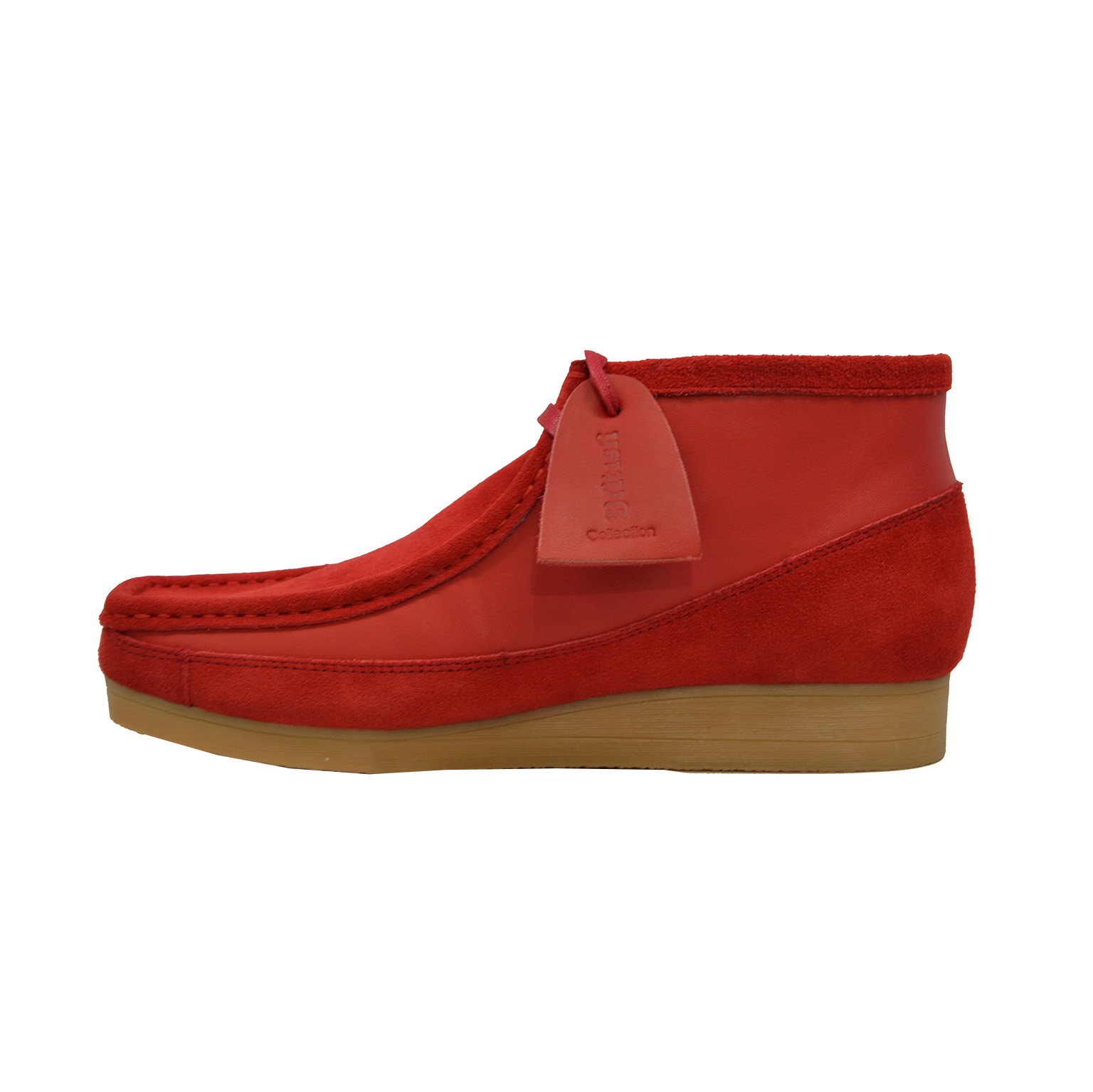 British CollectionNew Castle-Red Leather and Suede [999-8-2] - $125.00 ...