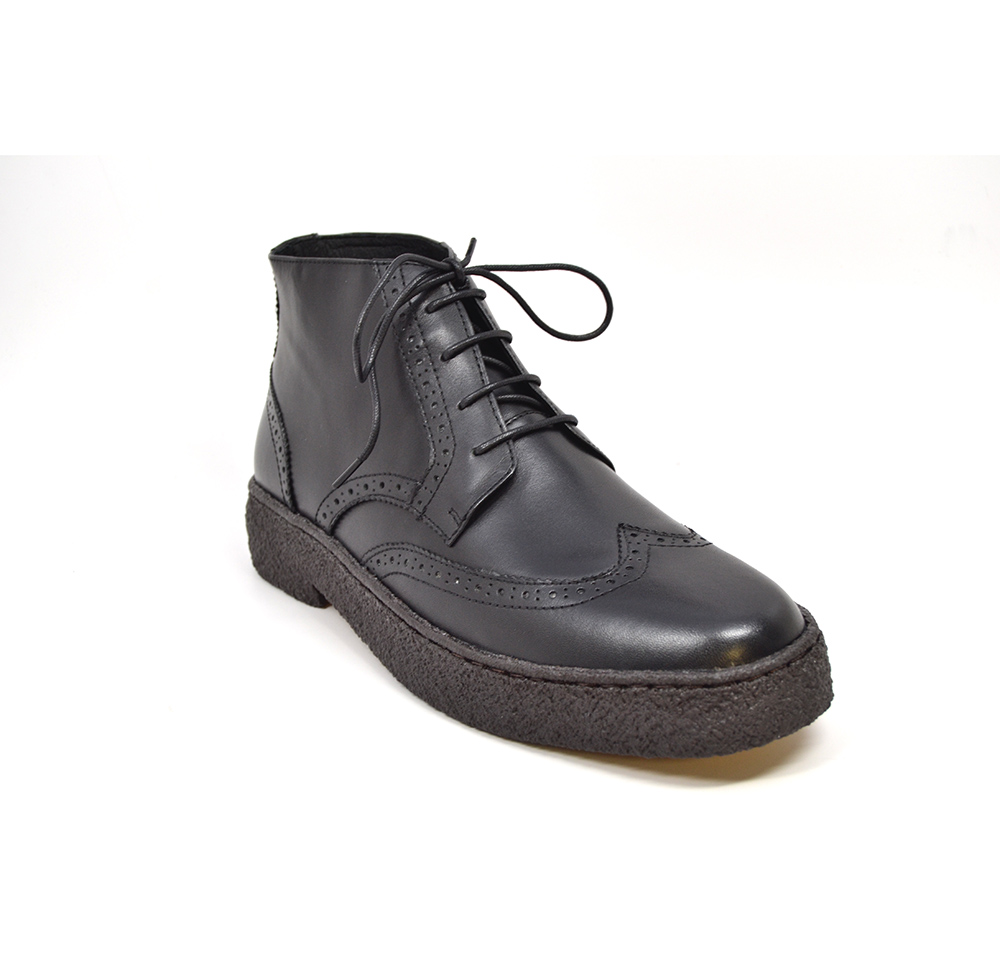 British Collection Wingtip Limited-all Black Leather [2000-1] - $200.00 ...