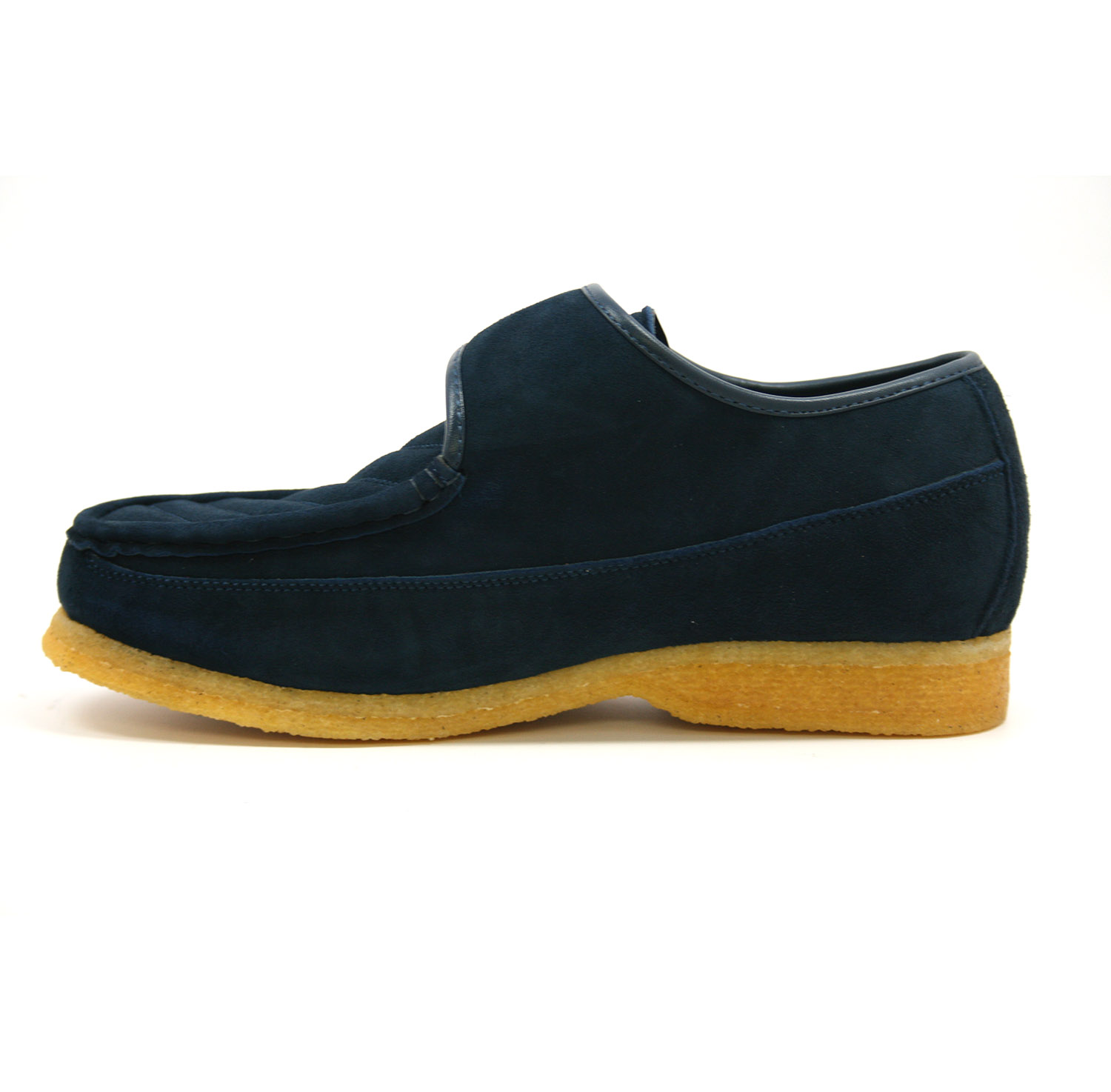 British Collection Royal Old School Slip On Navy Suede [126-03] - $149. ...