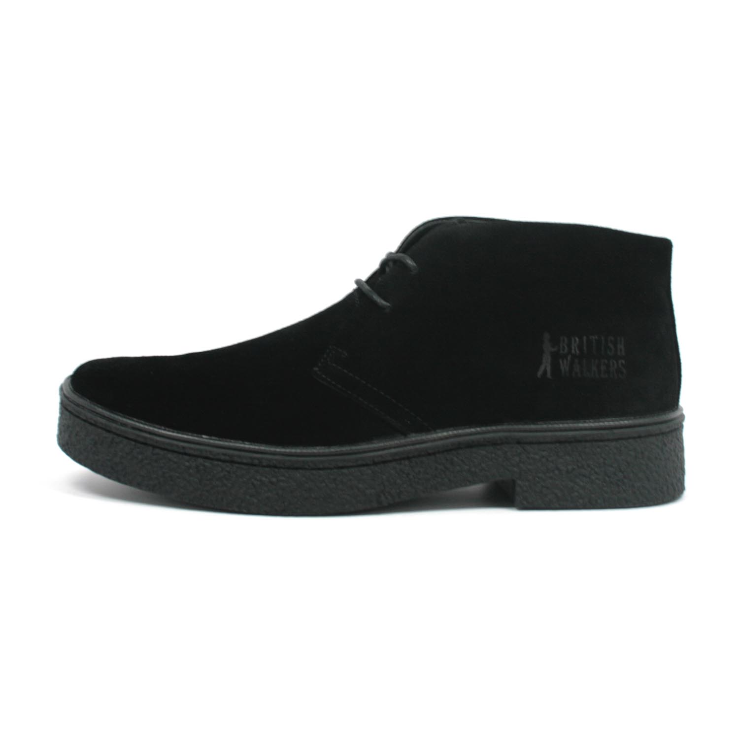 Classic Playboy Chukka Boot Black Suede [1226-8] - $118.00 : British ...