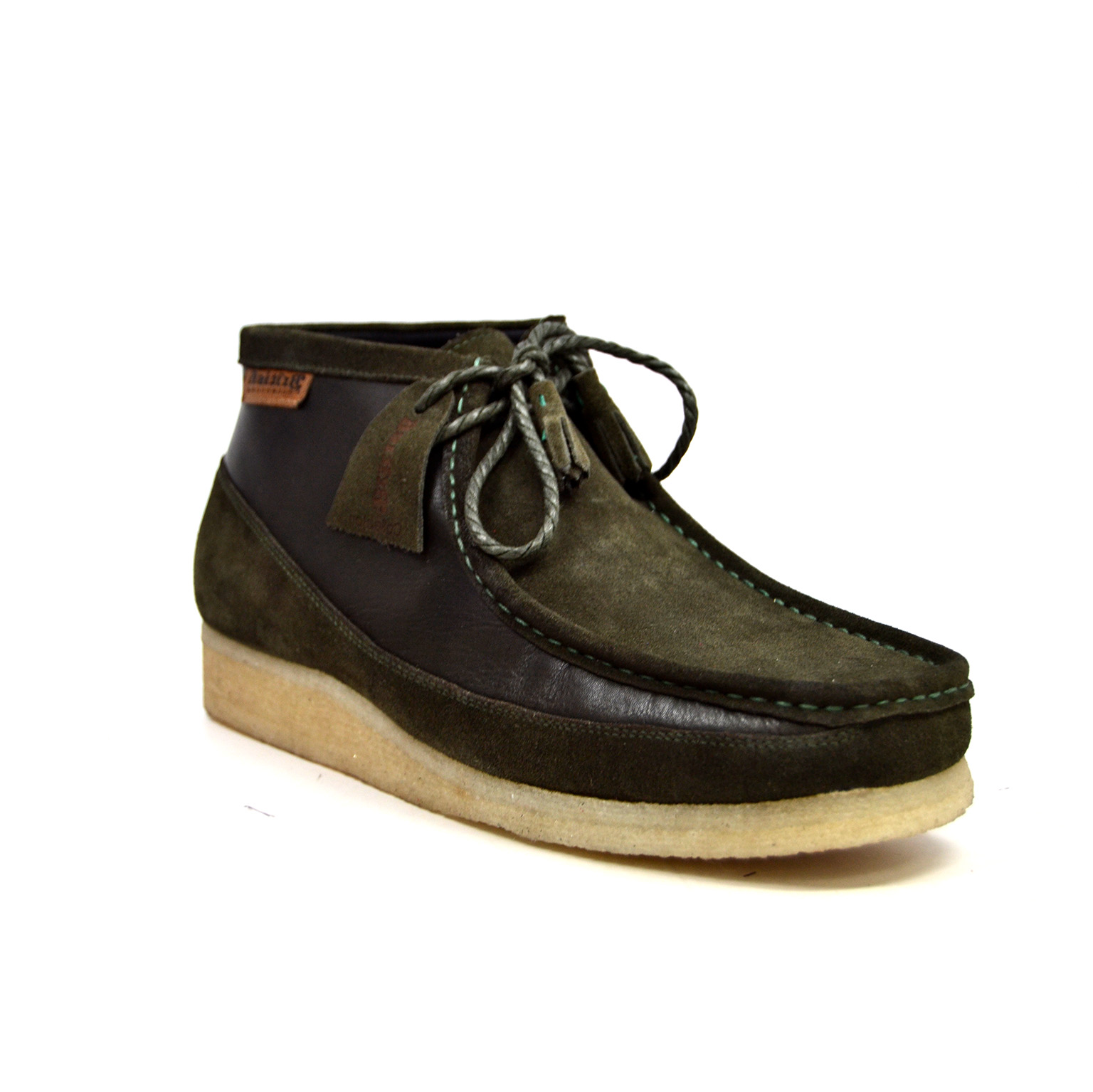 British Collection Walkers-Green Leather and Suede [100100-03] - $170. ...