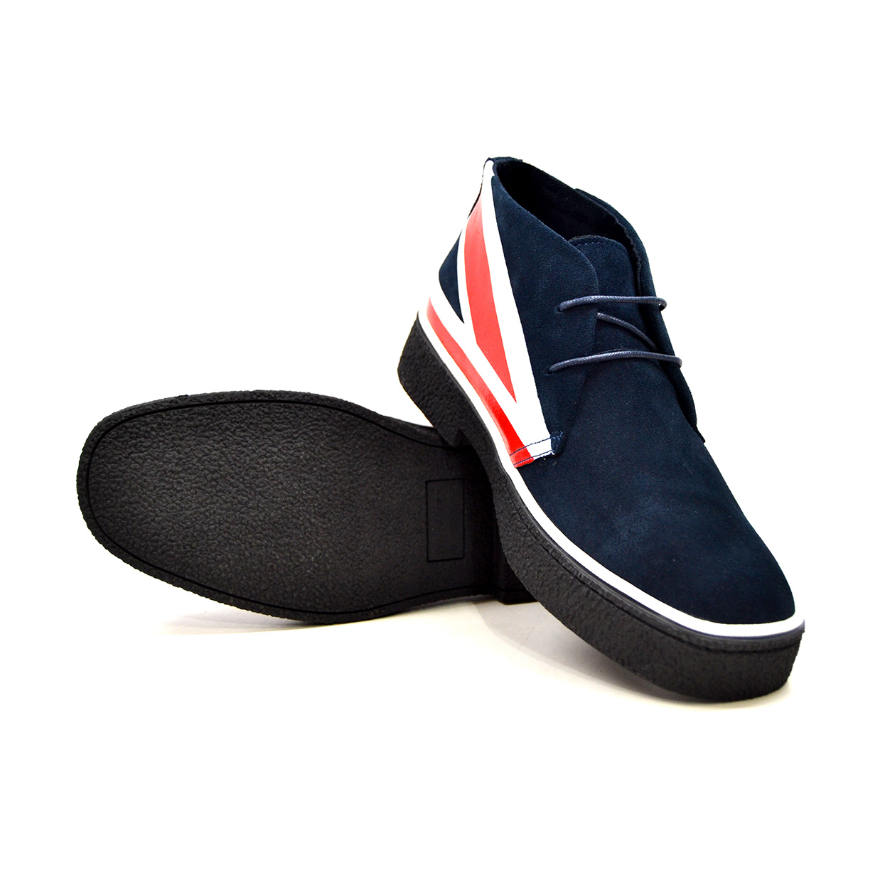 British Walkers Collection Men's Original Playboy Old-School Shoes Union Jack 