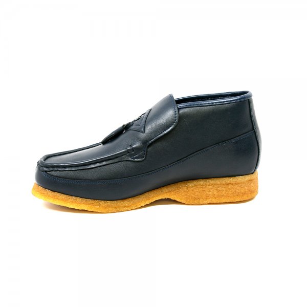 British Collection Classic Navy Leather Slip-on with Tassle [5211-4 ...