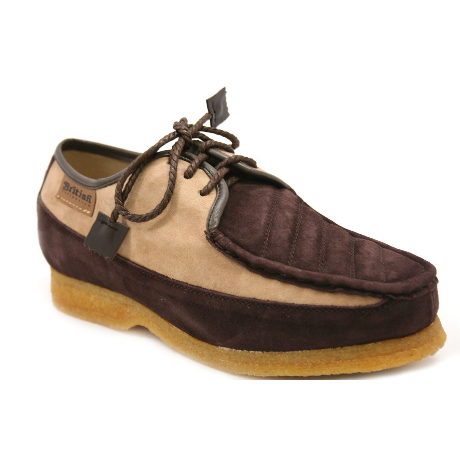 British Collection Crown-Beige/Brown suede [613-03] - $99.99 : British ...