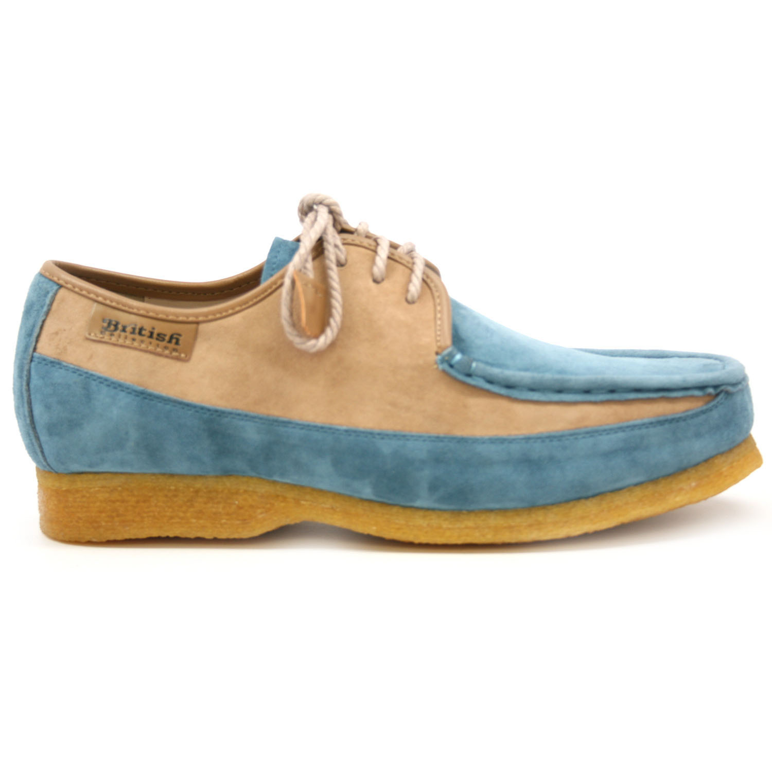 British Collection Crown-Powder Blue/Beige Suede [613-09] - $99.99 ...