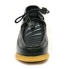 British Collection Castle-Black Leather High top lace up