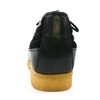 British Collection Castle Black Suede/Black Leath Lace Up