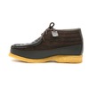 British Collection Castle Brown Suede/Brown Leath Lace Up