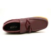 British Collection Palace-Burgundy Leather/Suede Slip-on