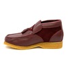 British Collection Palace-Burgundy Leather/Suede Slip-on