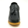 British Collection Palace Black Leather Slip-on