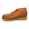 British Collection Apollo-Rust Leather/Rust Suede Slip-on