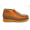 British Collection Apollo-Rust Leather/Rust Suede Slip-on