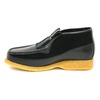 British Collection Apollo-BlackLeather/Black Suede Slip-on