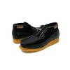 British Collection Apollo-BlackLeather/Black Suede Slip-on