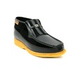 British Collection Apollo-BlackLeather/Black Suede Slip-on