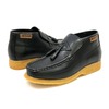 British Collection Classic Black Leather Slip-on with Tassle