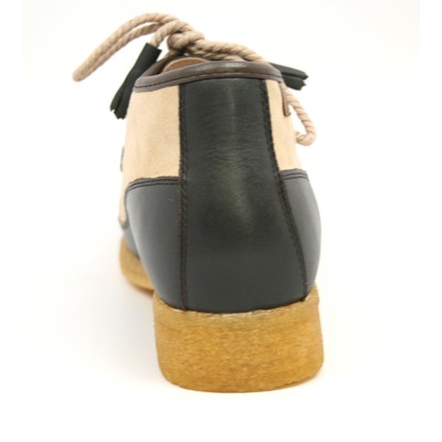 British Collection Knicks Brown/Beige Leather/Suede [3618-5] - $125.00 ...