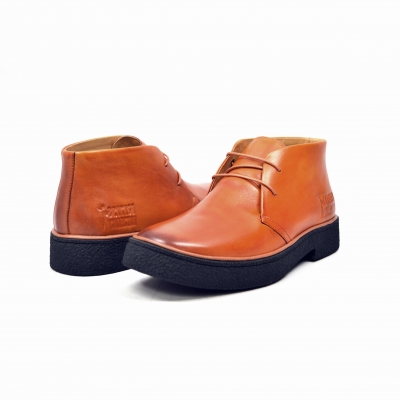 Classic Playboy Chukka Boot Rust Leather