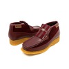 British Collection Apollo-Burgundy Leather/ Suede Slip-on